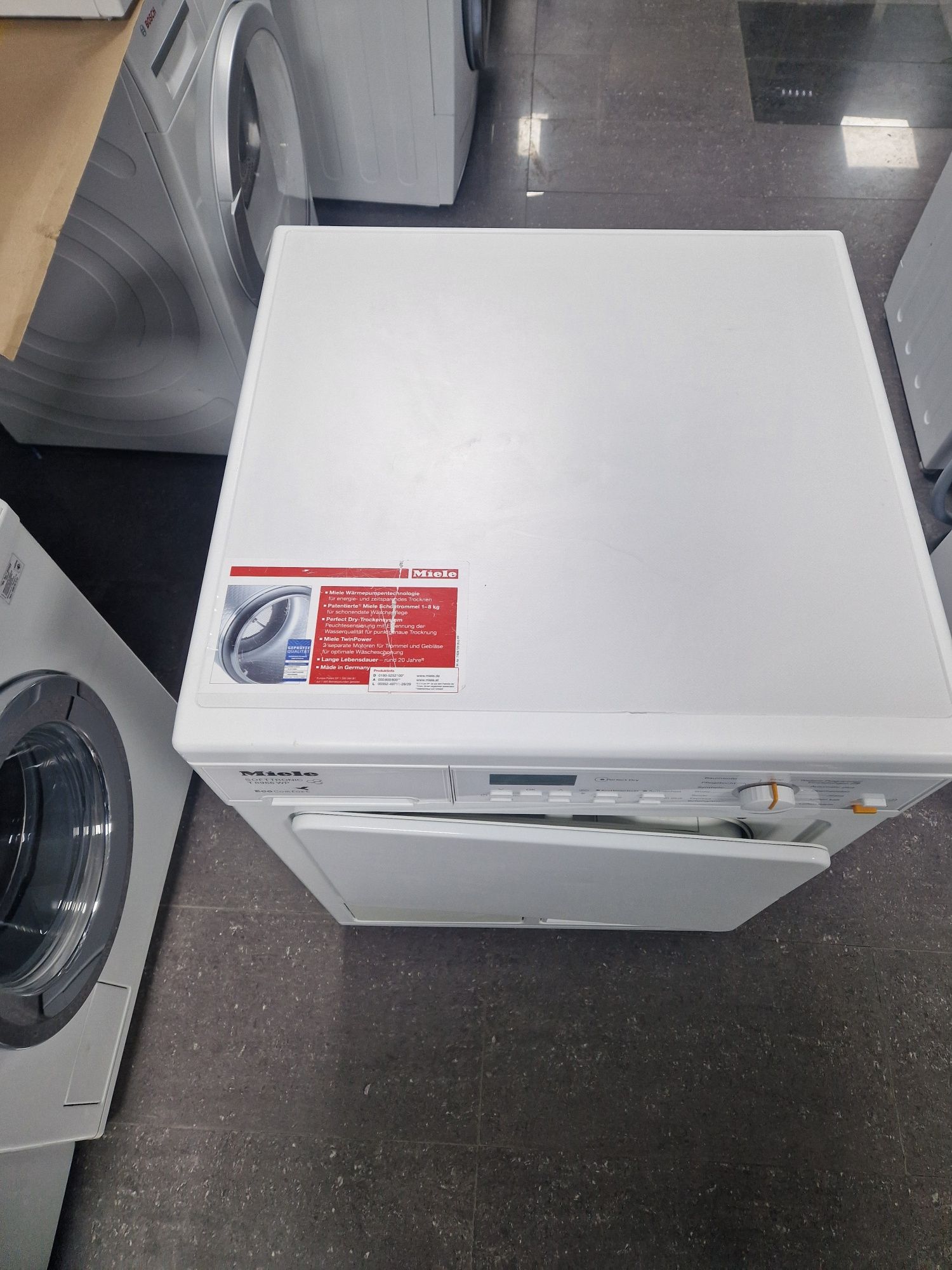 Сушилня Miele T 8966 WP 8 кг Термопомпа