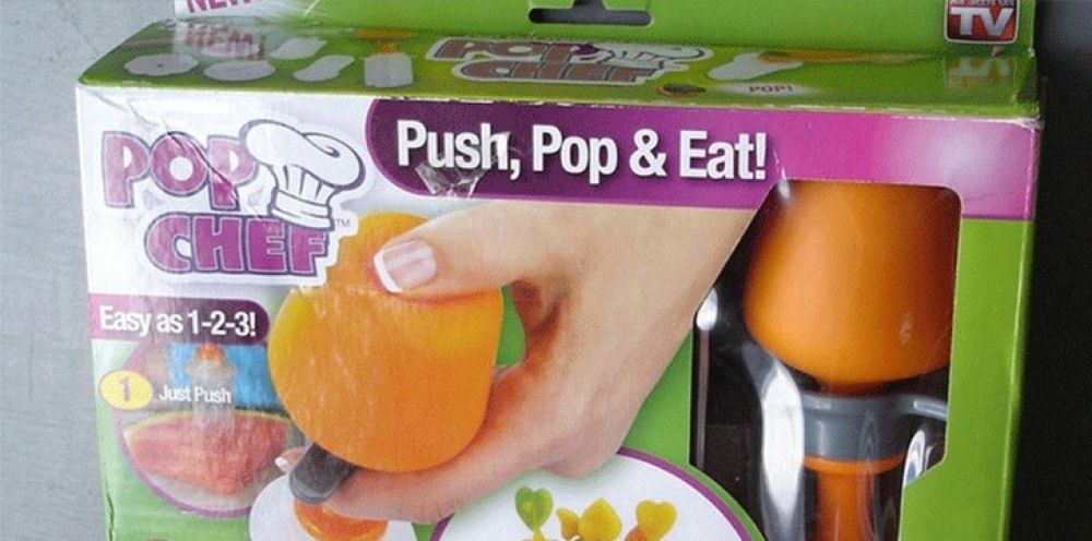 Уред за декоративно рязане на плодове и зеленчуци в различни форми P o