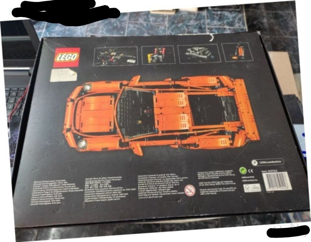 Лего 42056 lego technic porsche 911 GT3 RS кутия