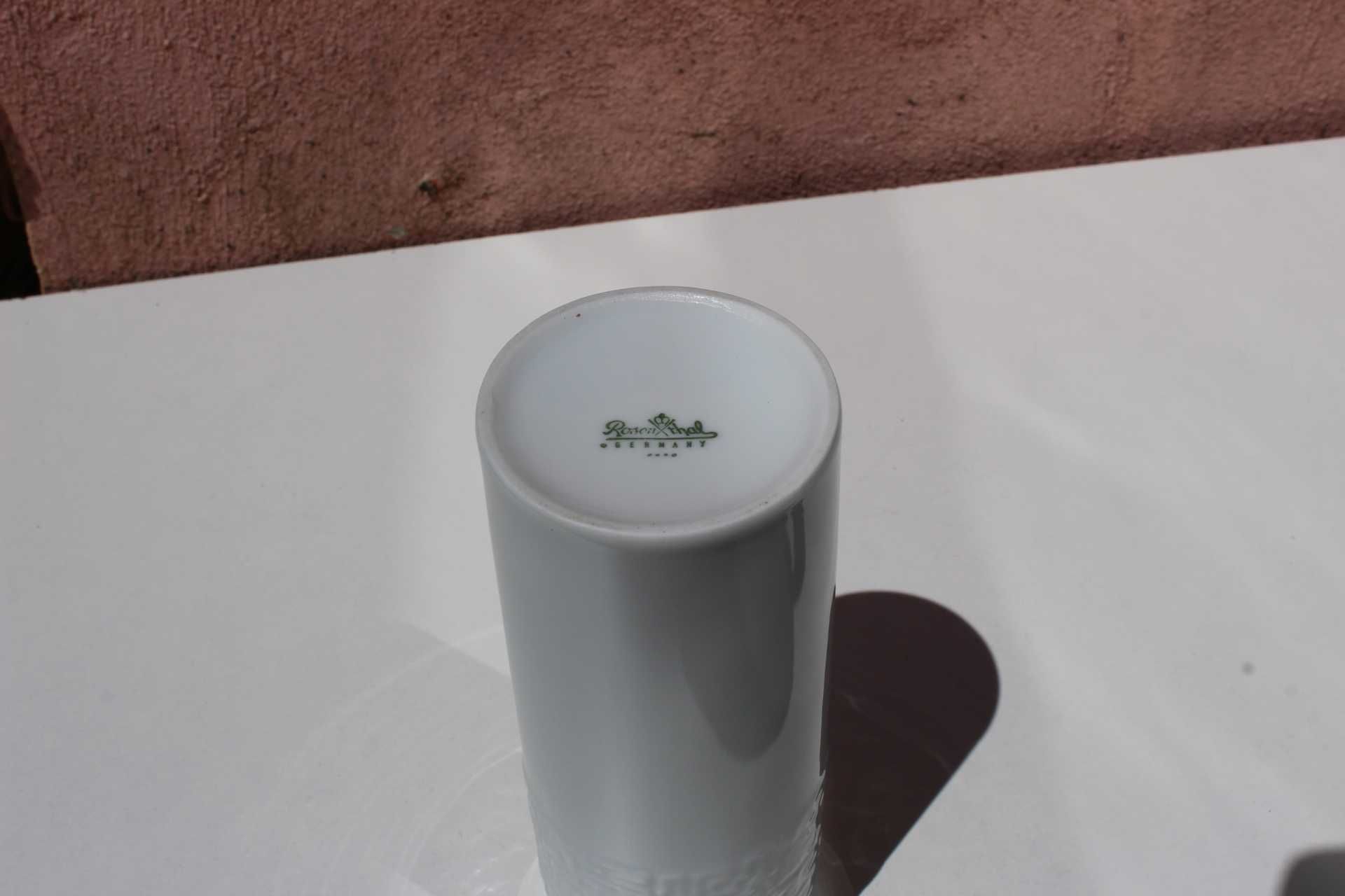 Piesa de colectie, vas flori protelan ROSENTHAL, Cuno Fischer, Relief