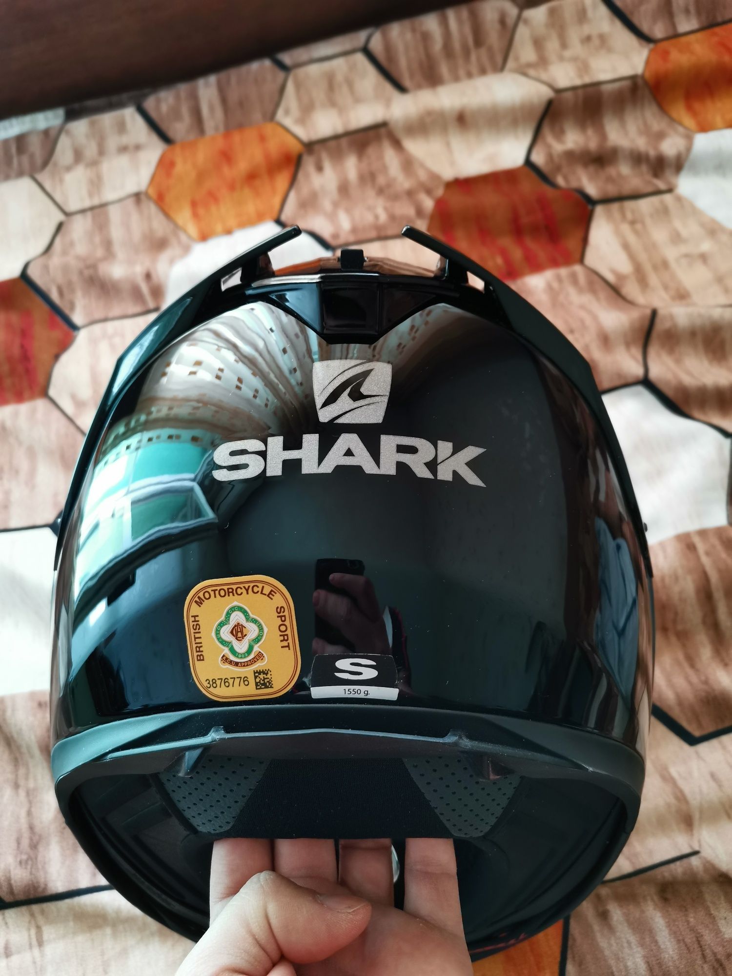 Каска за мотор Shark Spartan GT Gloss Black