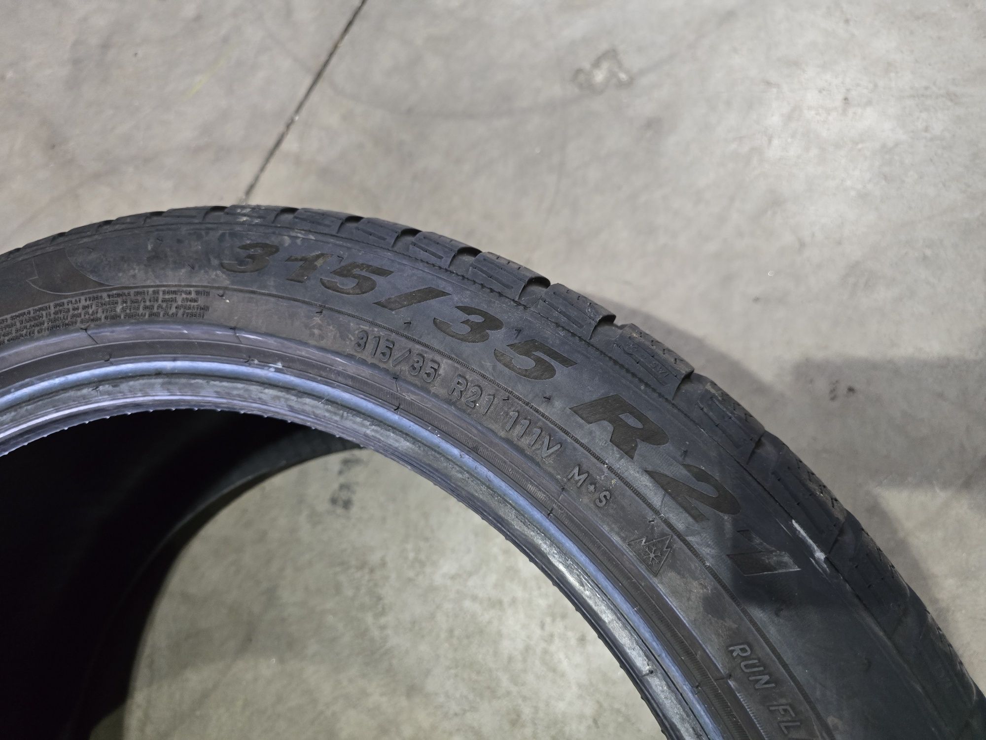 315/35/21//275/40/21 PIRELLI RunFlat