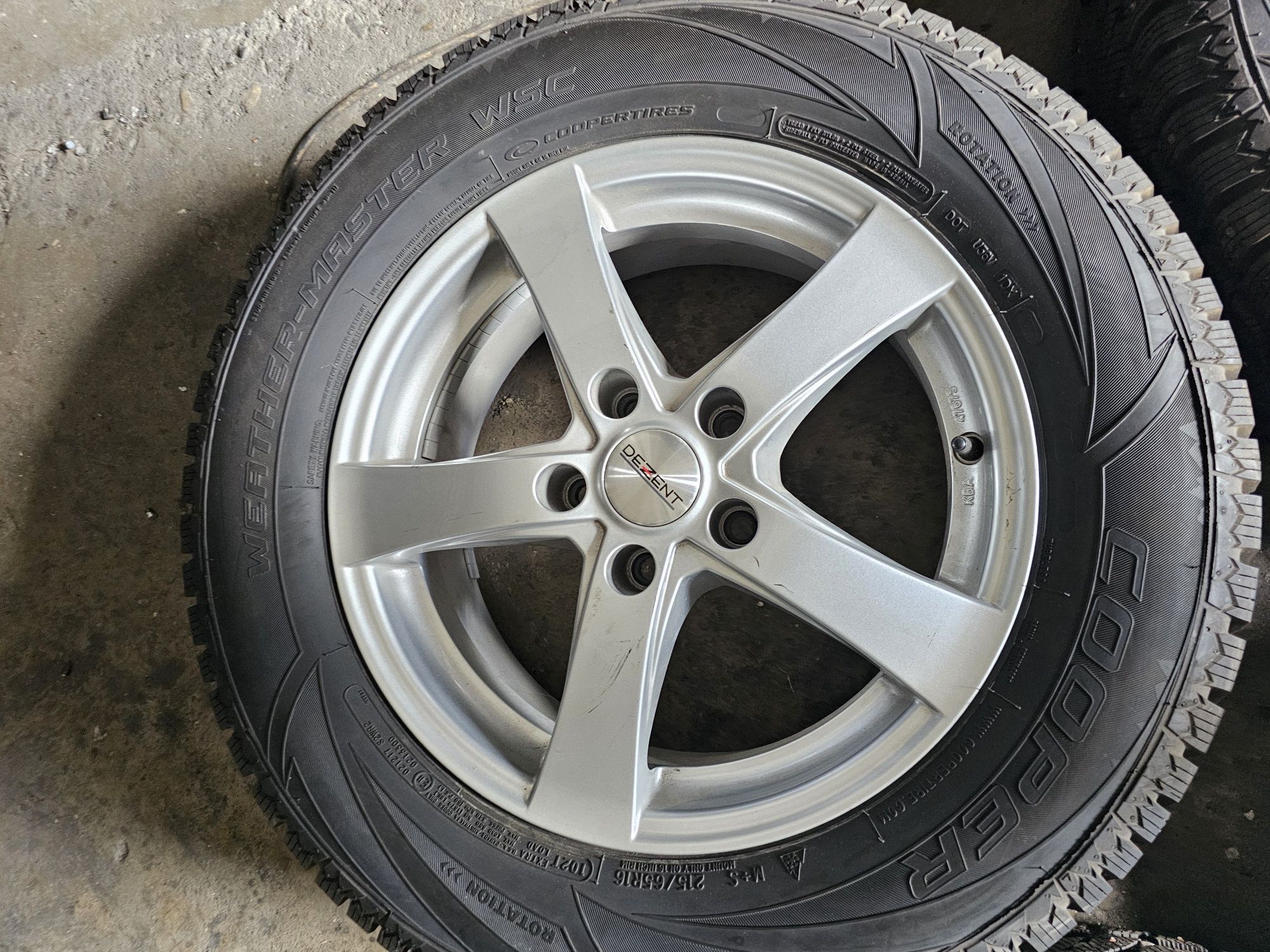 4 jante 5x114.3 R16 Dezent