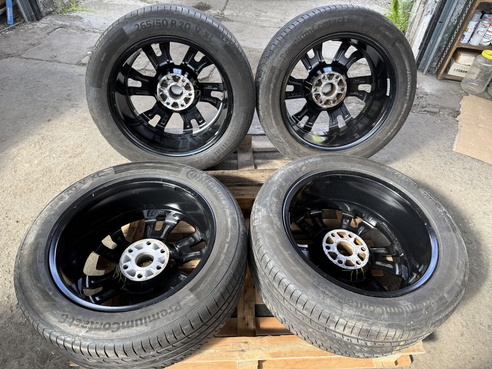 Jante originale Mitsubishi PAJERO / L200 cu anv 265/50 R20 Continental