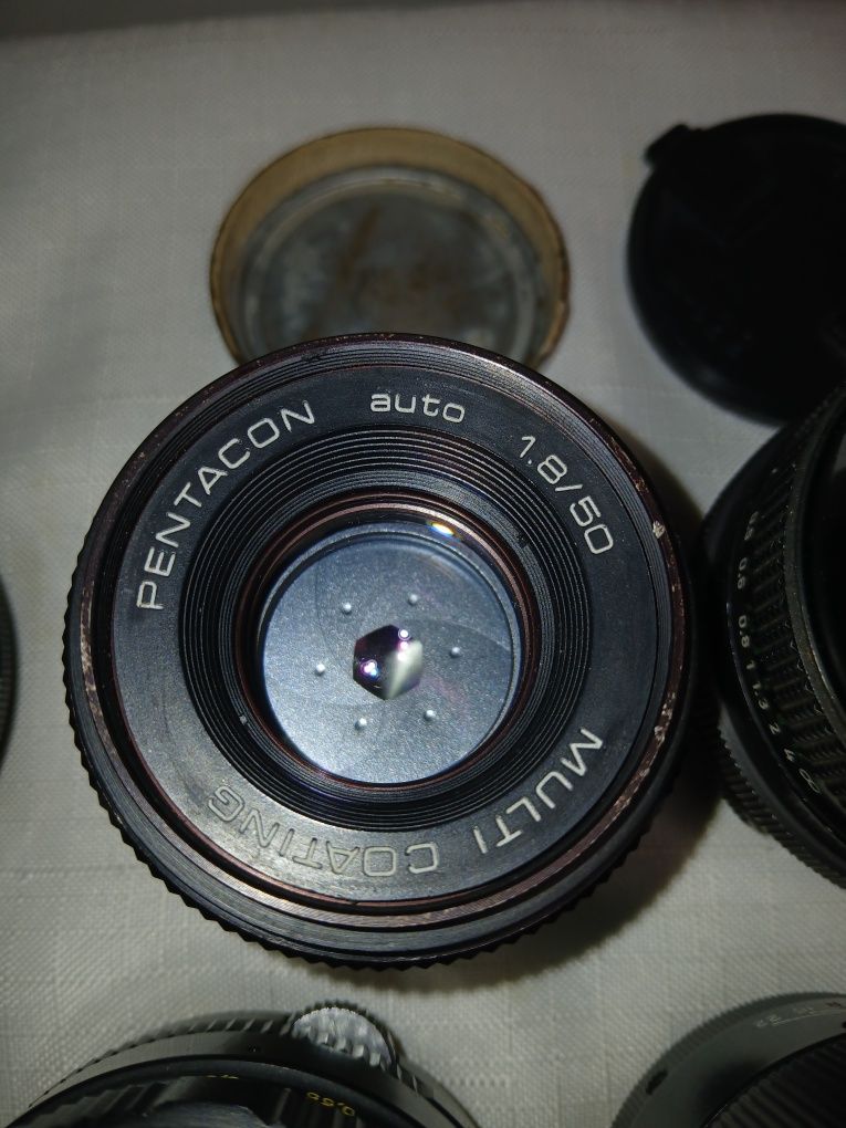 Объективы Pentacon, Yashinon-DX, Зенитар-М, Юпитер-37A