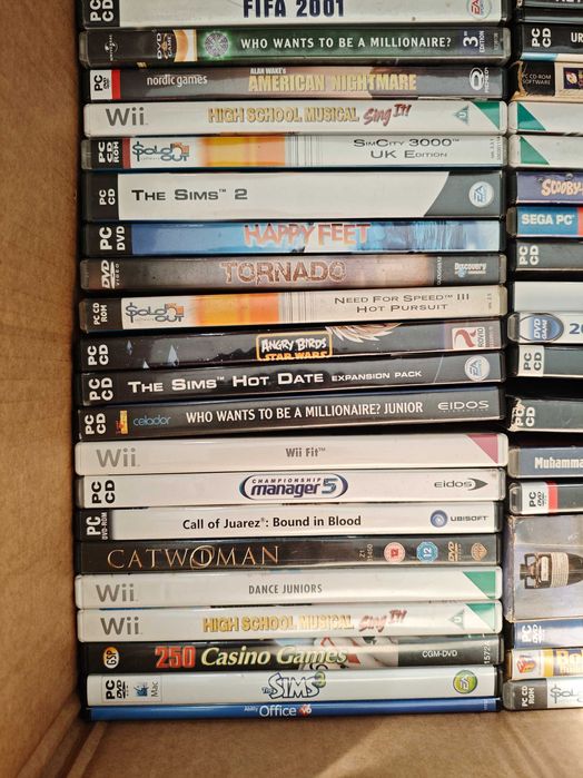 Игри дискове за PC компютър и филми и конзоли ЛОТ