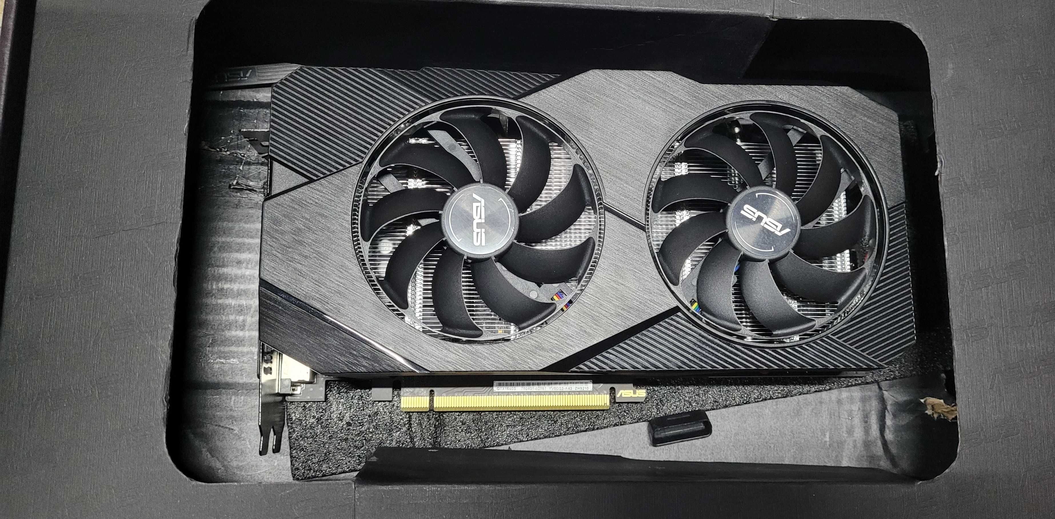 Placa video Asus Dual GTX 1660 SUPER OC Edition, 6GB, GDDR6 , ca noua