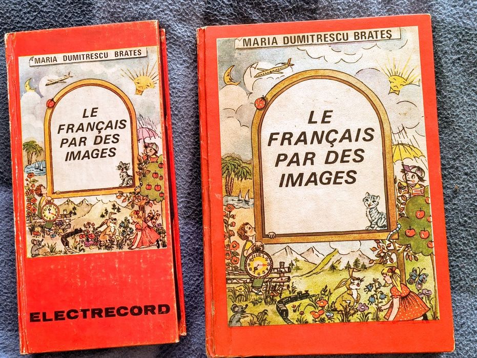 Le Francais par des Images (carte+ 3 casete audio Electrecord)