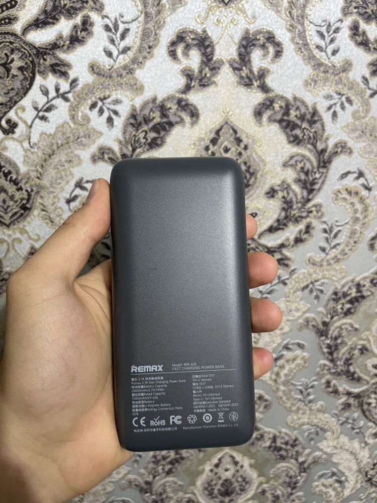 Павербанк remax 20000mAh