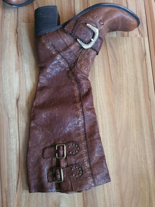 Сапоги, натуральная кожа. Турция. 38 размер