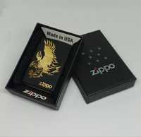 Бензиновая зажигалка Zippo USA orig.Подарочная зажигалка Lighter зиппо