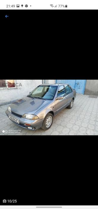 Сузуки сфифт 1989г. Механика 5 ступка объем 1.3