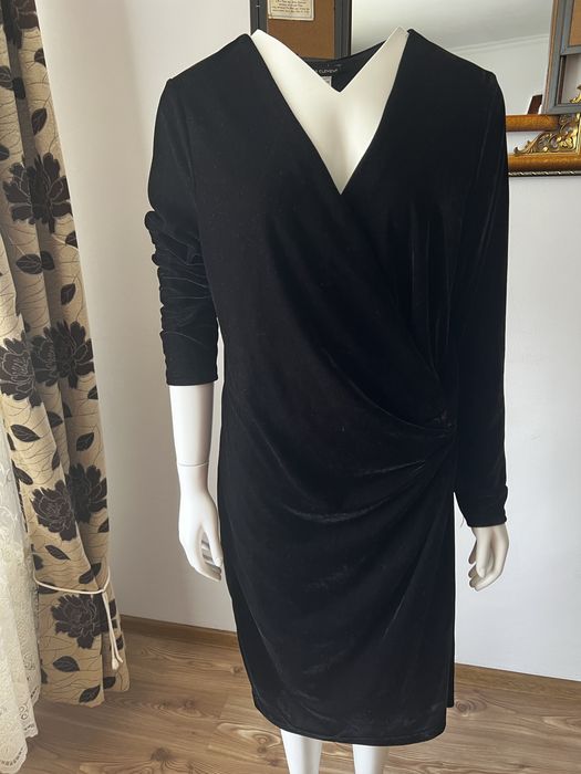 Rochie simpla din catifea