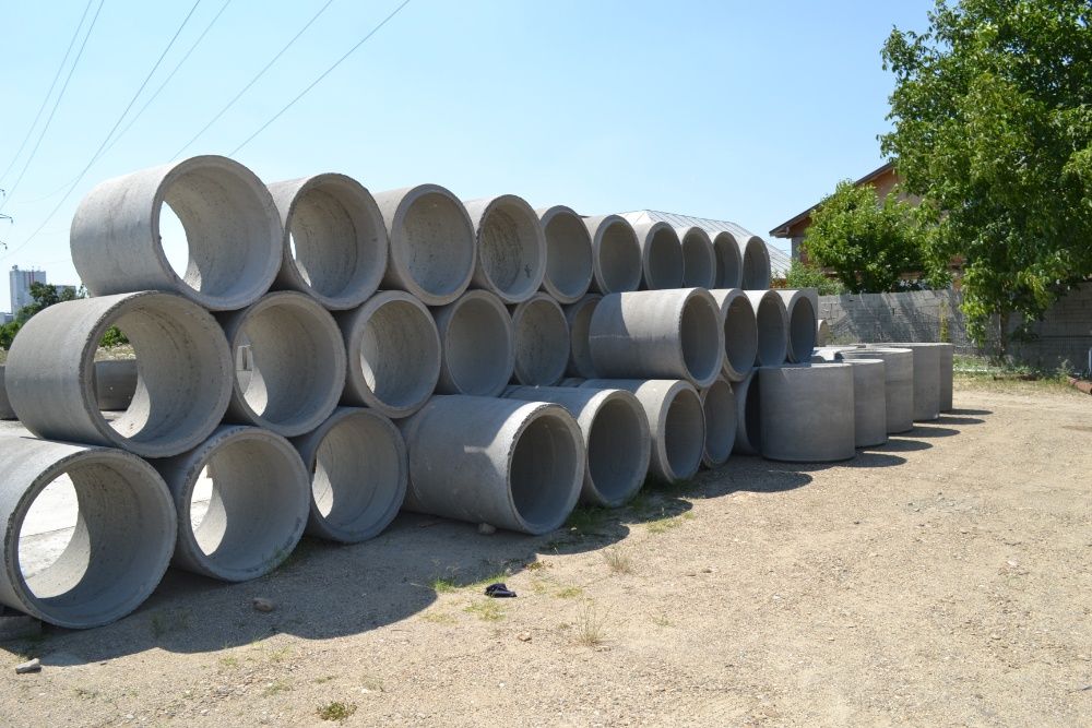 Bolțari beton Buzau, Tuburi beton, pavele (preț pe bucata)