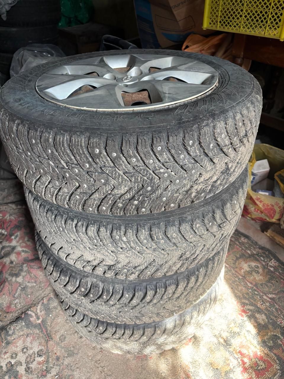 Шины с дисками Nokian Nordman 7 в количестве 4 штук