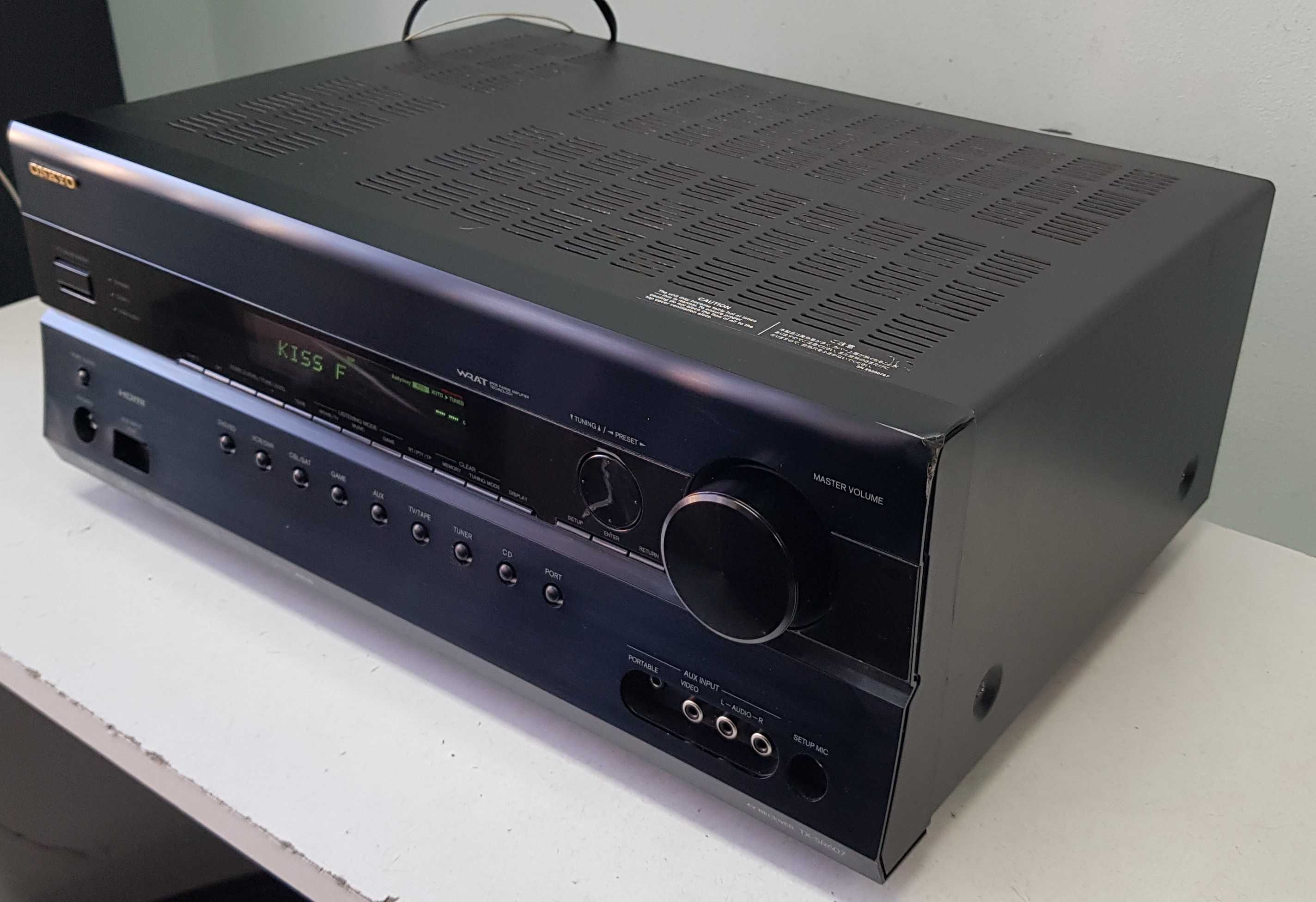 ONKYO TX SR 607 Amplificator 9 canale HDMI receiver statie audio