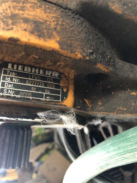 motor Liebherr 932, 934 excavator Liebherr 932,934