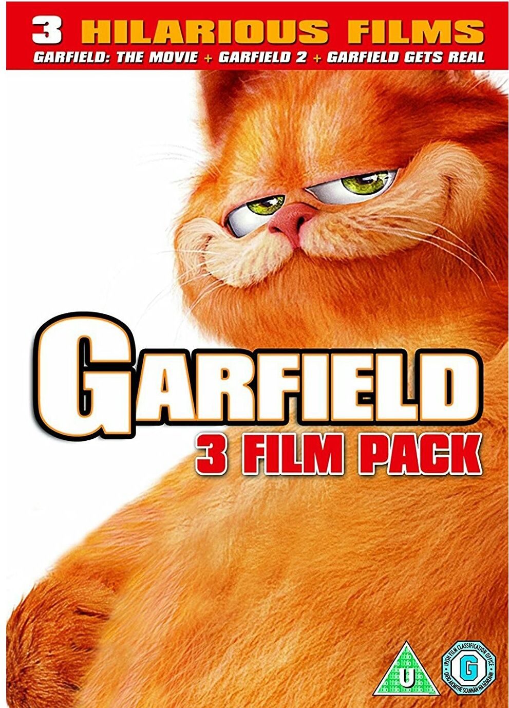 Filme Animatie DVD Garfield 1-3 BoxSet Complete Collection