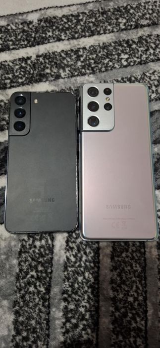 Vând sau schimb 2 telefoane s22 5g si 21 ultra5G