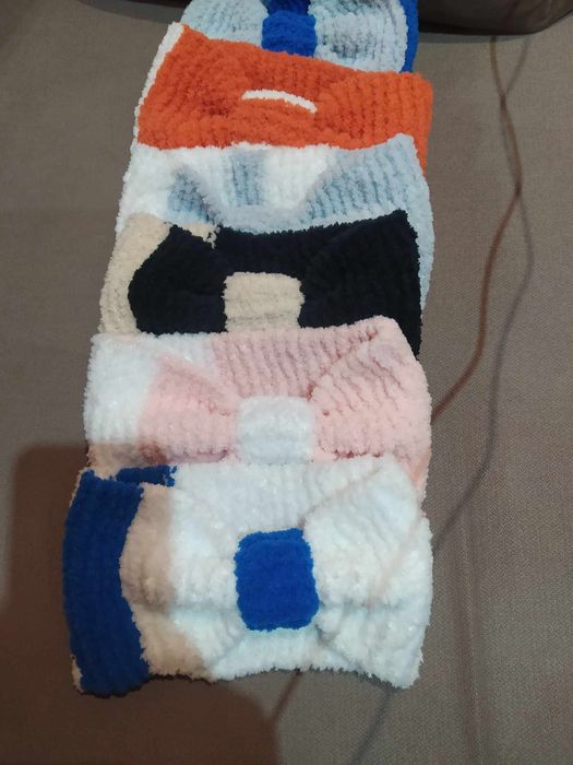 Ръчно плетени ленти за коса