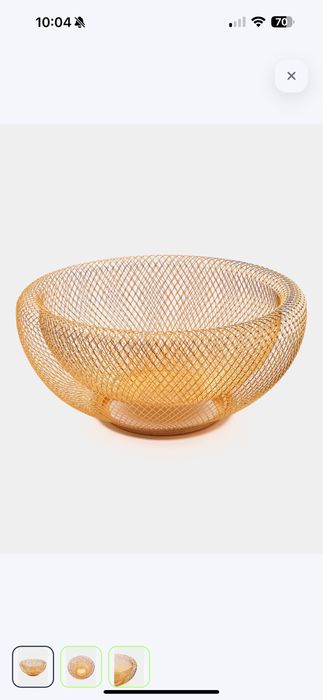 Новая ваза для фруктов Сплетение.