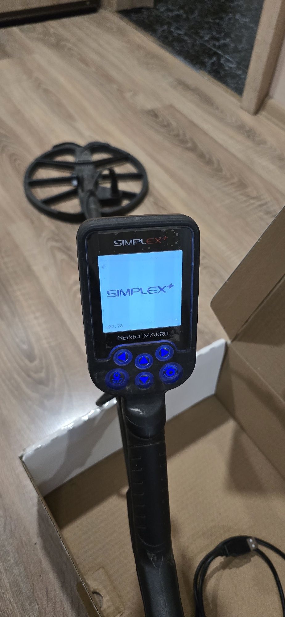 Металдетектор  Металотърсач   Nokta Makro Simplex+