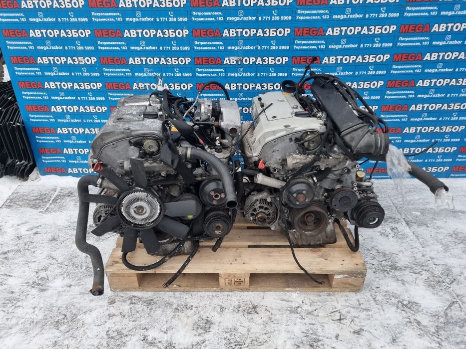 Двигатель М111 на Mercedes.