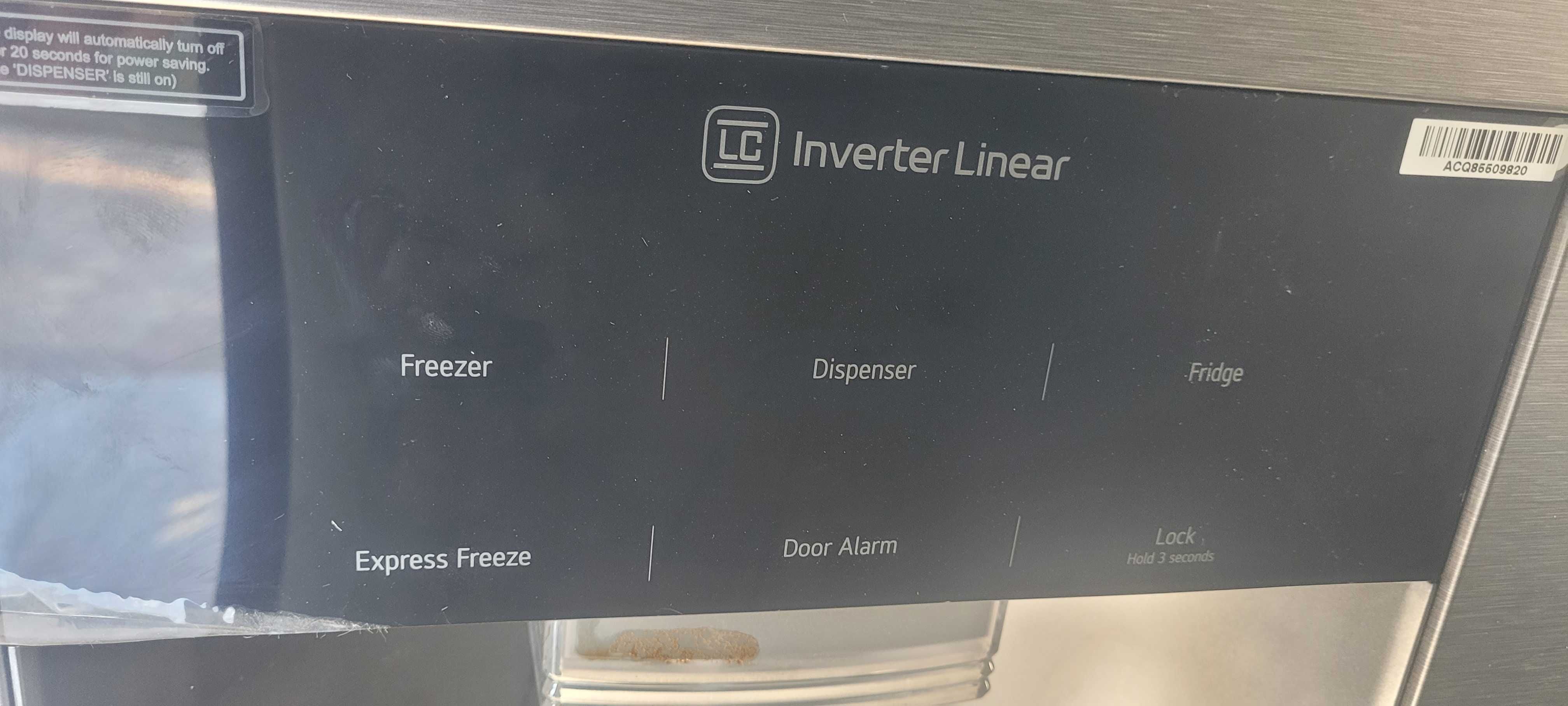 Frigidere side by side  Beko funcțional si LG defect
