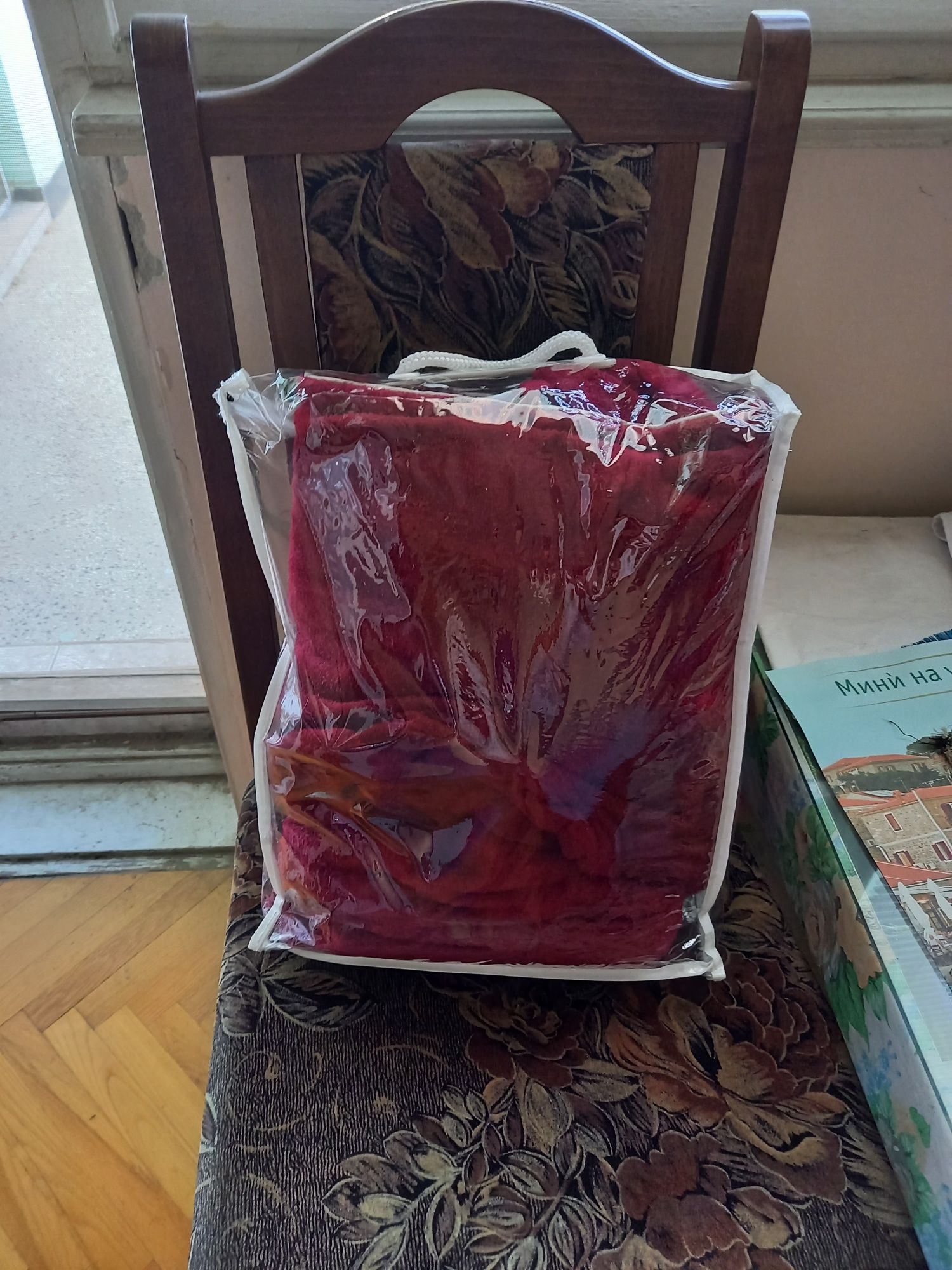 Халат за баня с качулка