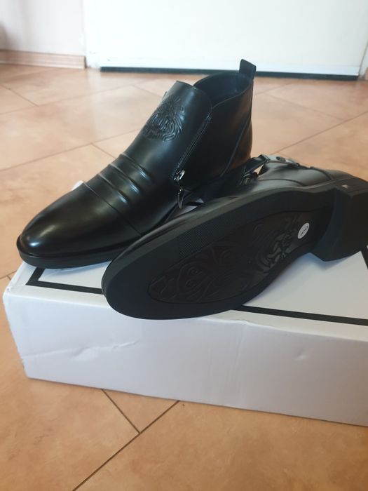 Мъжки  кожени боти