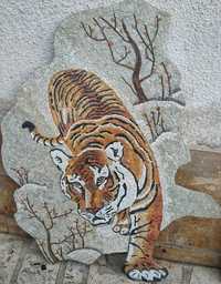 Мозайка под формата на Тигър