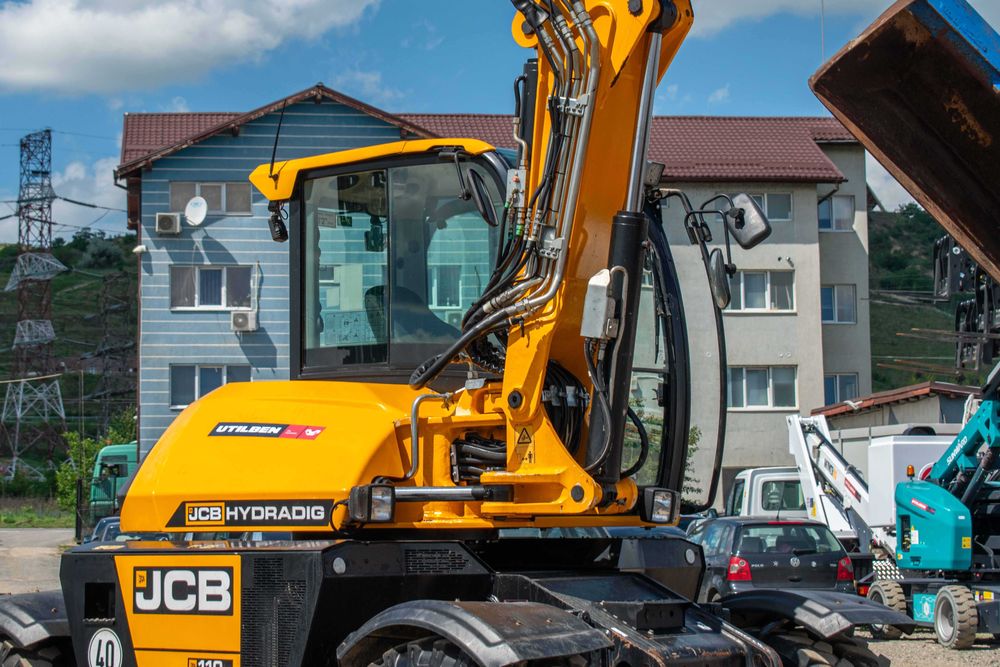 Excavator pe roti JCB Hydradig 110 W SH - STOC