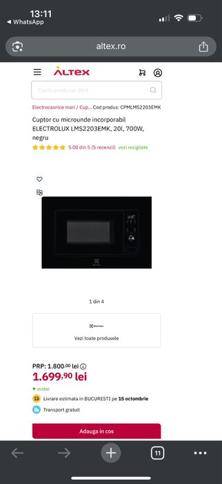 Cuptor microunde sigilat