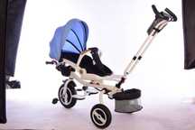Tricicleta sunny copii 3in1 pliabila,scaun rotativ++ carut copii -33%