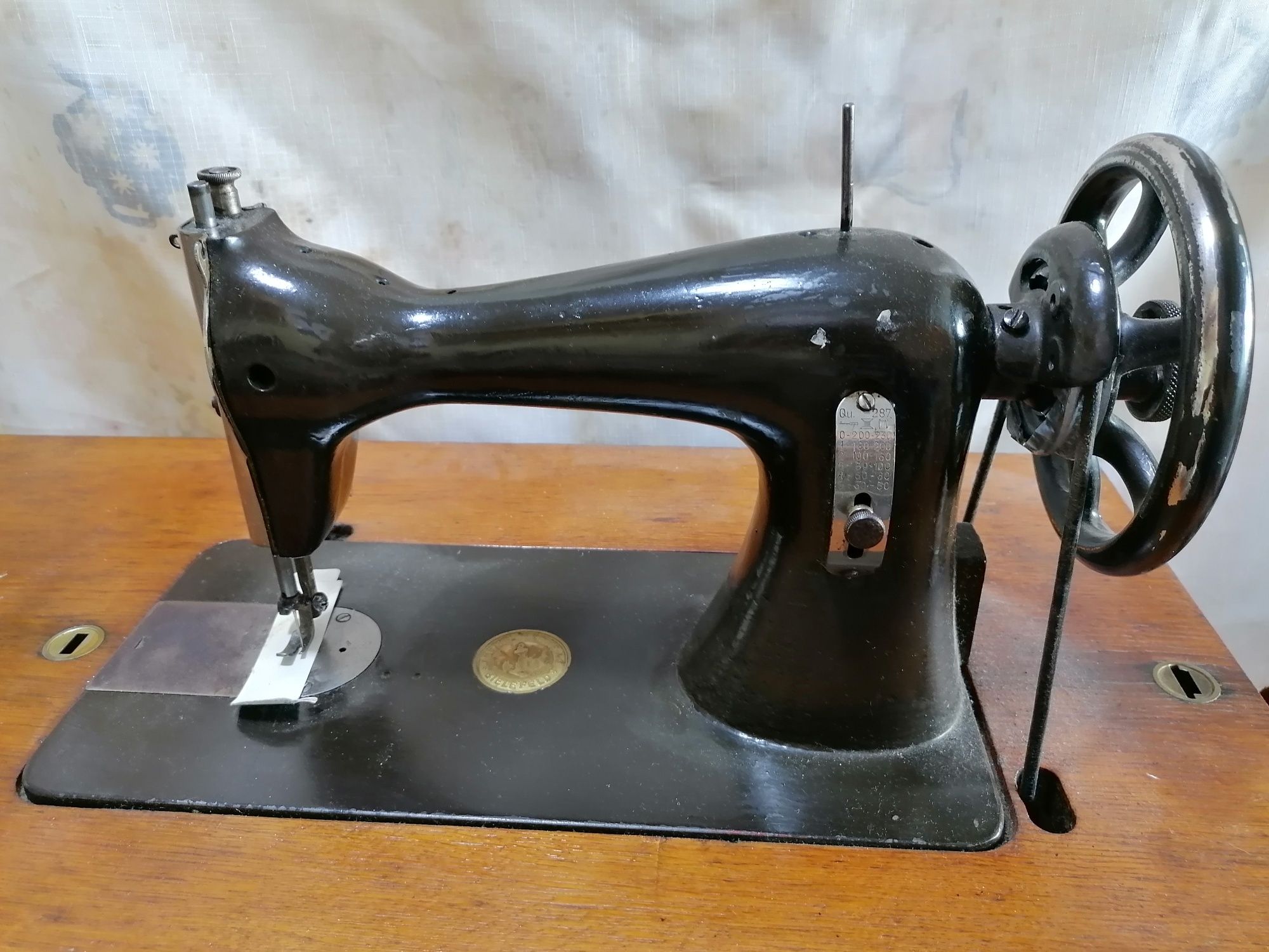 Masina de cusut vintage SINGER Anker Werke Bielefeld