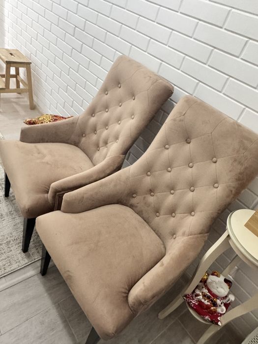 Стулья кресло 2 шт без почти новые