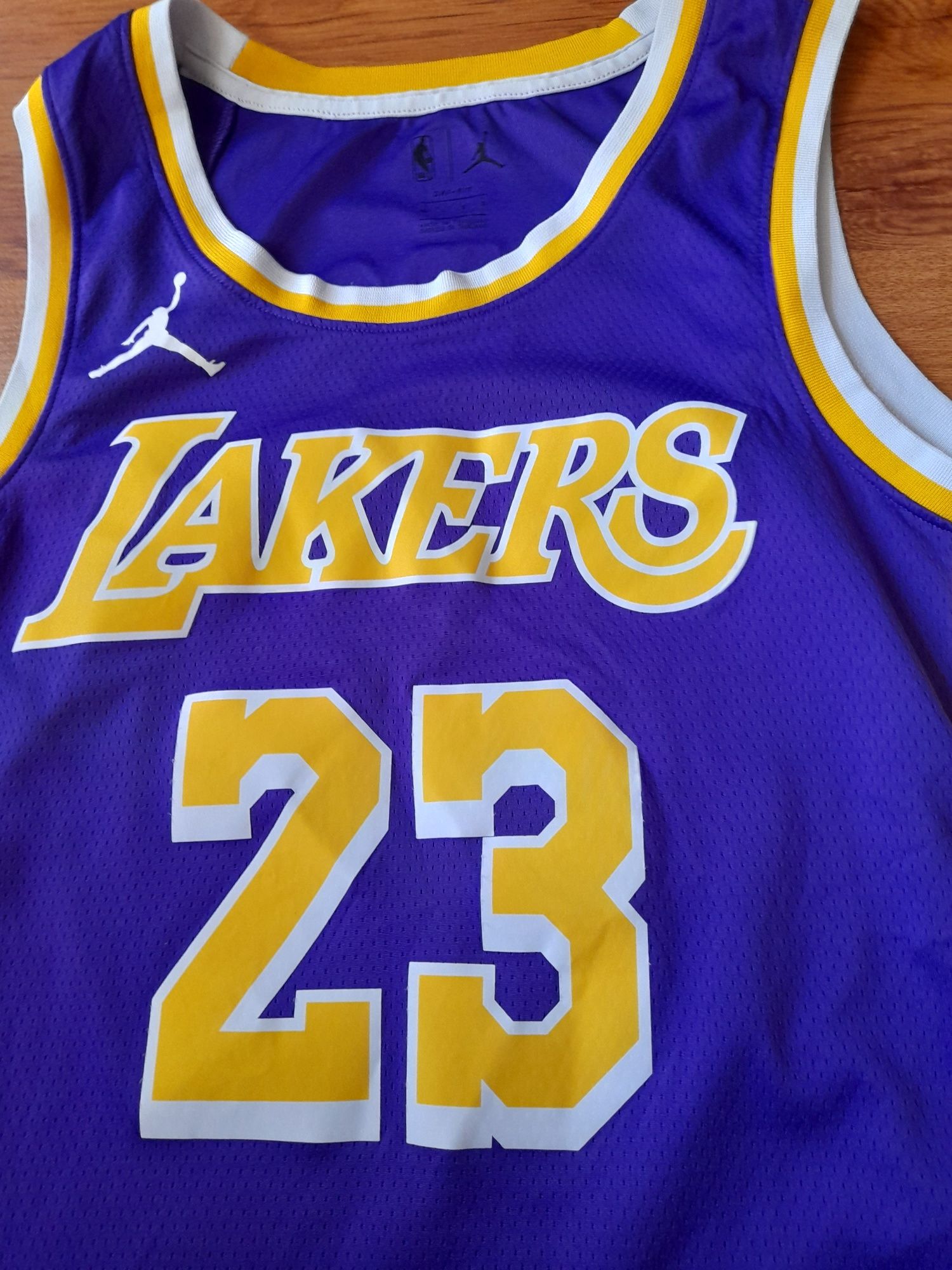 Jordan LAKERS LeBron James мъжки потник L размер.