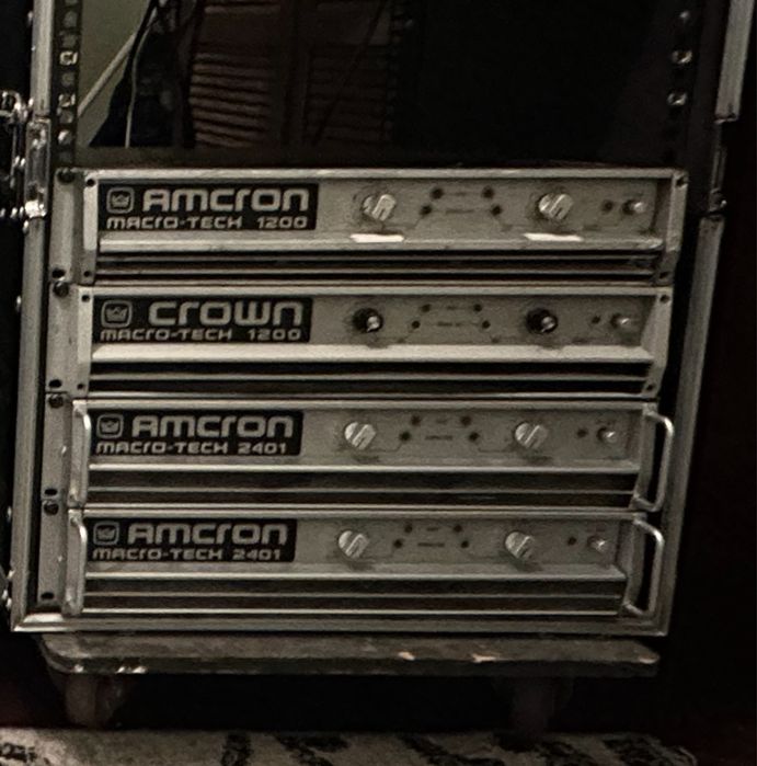 Vand amplificatoare de putere crown macrotech 1200/2401