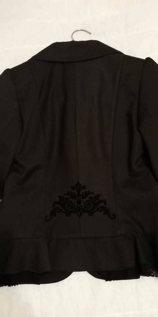 Официално черно сако "Роси"