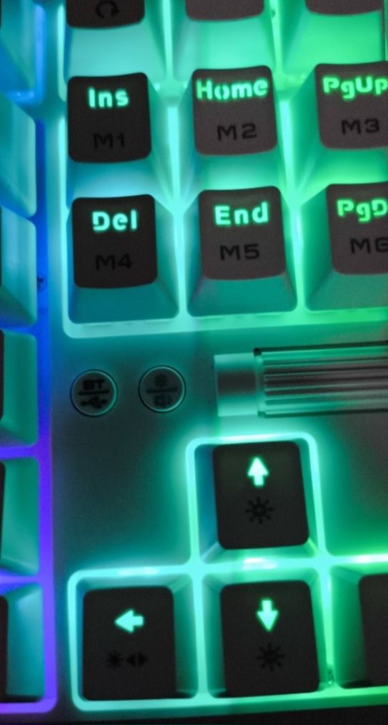 Клавиатура Ajazz K870t Red Switches белый