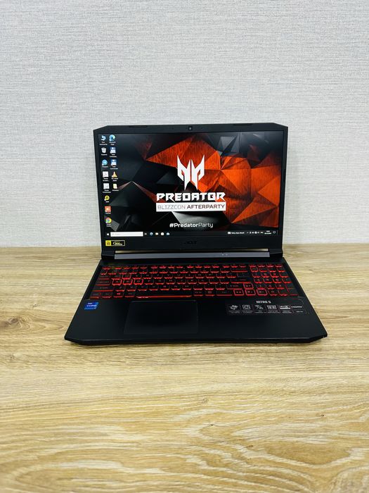 ACER Nitro Core i7-11Gen 16 Ядерный с Топовой Видеокартой RTX3050Ti