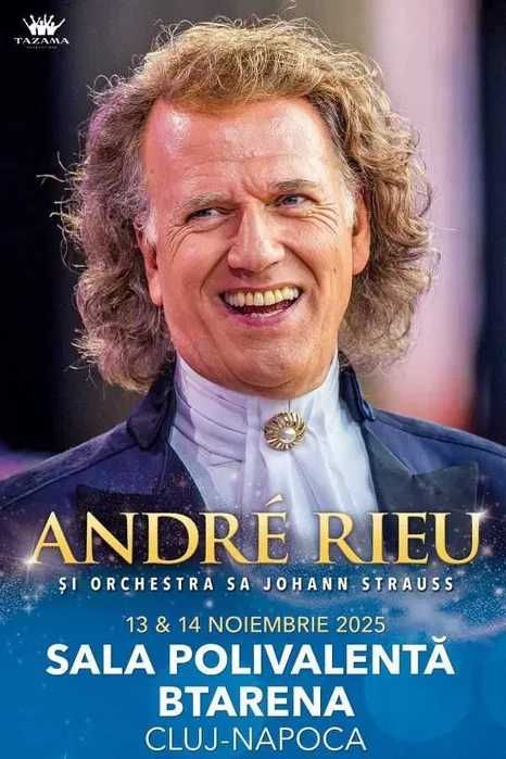 Vand 1 bilet ANDRE RIEU - cat.II central vineri 14 nov Cluj-Napoca