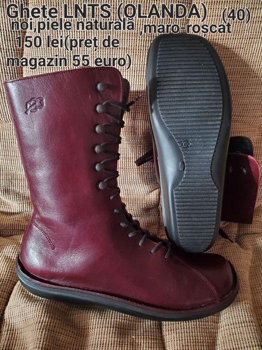 Cizme,ghete damă(piele naturală)