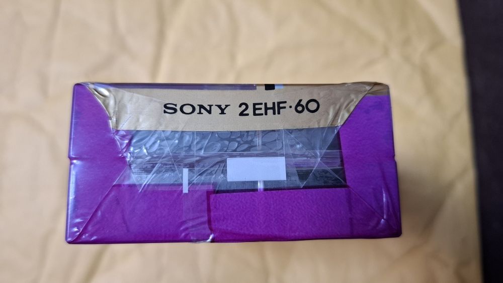 Casete Sony EHF 60...rare