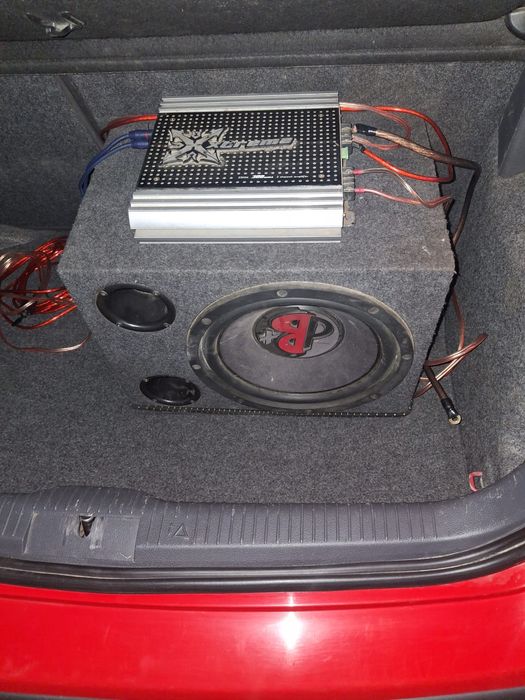 Subwoofer + Statie si Radio + Fire