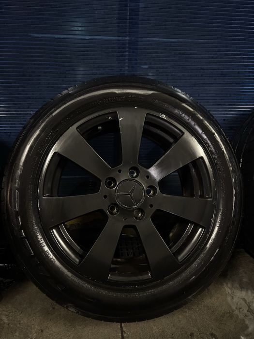 Jante Mercedes R16 cu anvelope de vară 205/55 | 5X112