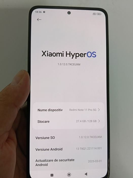 Smartphone Xiaomi Redmi Note 11 Pro 5G