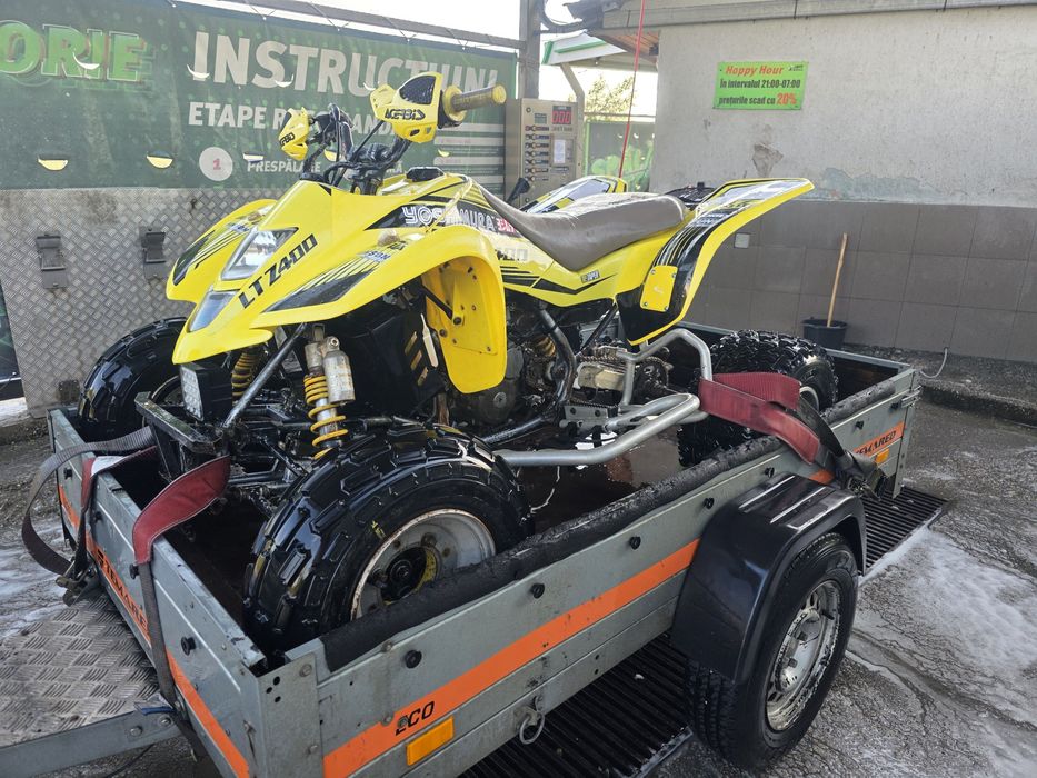 Suzuki ltz 400 ltz400 nr negre politie quad yfz predator raptor trx