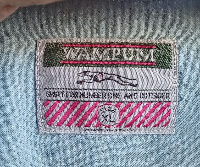 WAMPUM cămașă vintage brodată motive Amer-Indieni, 3XL