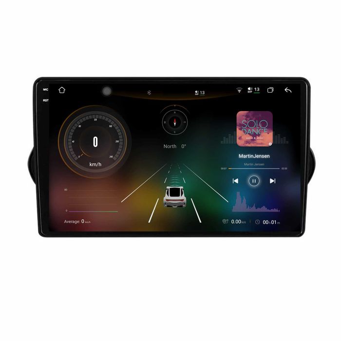 Navigatie Dedicata 10 Inch Fiat Fiorino/Qubo (2008 - 2017), Carplay